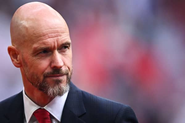 Manchester United's Dutch manager Erik ten Hag
