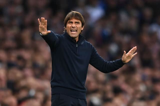 Tottenham Hotspur boss Antonio Conte. (Photo by Justin Setterfield/Getty Images)