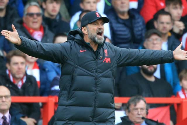 Liverpool manager Jurgen Klopp. Picture: LINDSEY PARNABY/AFP via Getty Images
