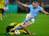 Haaland knocked his foot during Champions League fixture against Borussia Dortmund