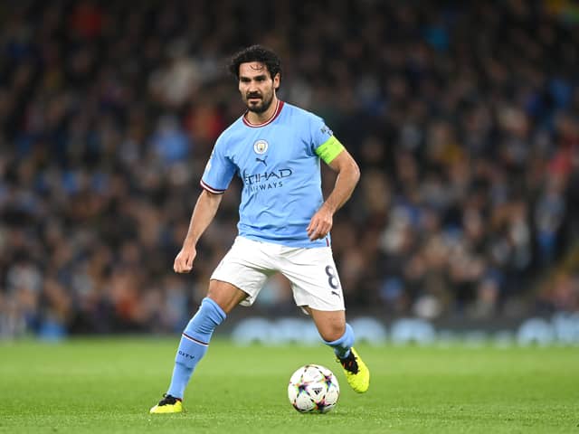 Ilkay Gundogan has reportedly drawn interest from Bayern Munich, Juventus and Paris Saint-Germain. Credit: Getty.