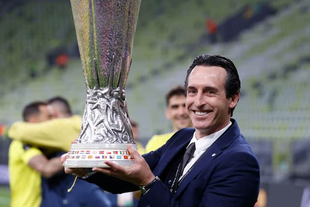 Emery won another Europa League at Villarreal 