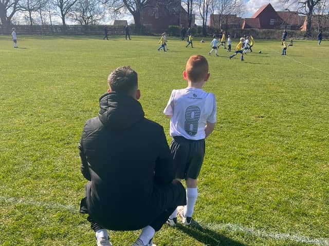 Charlie Crane, a columnist for 3 Added Minutes. coaching AJX Academy 