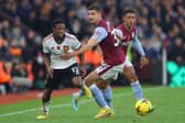 Leander Dendoncker is missing for Aston Villa while United will hope Jadon Sancho and Antony are free. Credit: Getty.
