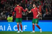 Cristiano Ronaldo and Bruno Fernandes are in the Portugal squad. Credit: Getty.