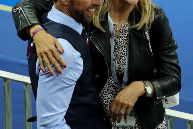 Alison comforted husband Gareth Southgate after their semi-final defeat at 2018 World Cup (Pic:Alexander Hassenstein/Getty Images)