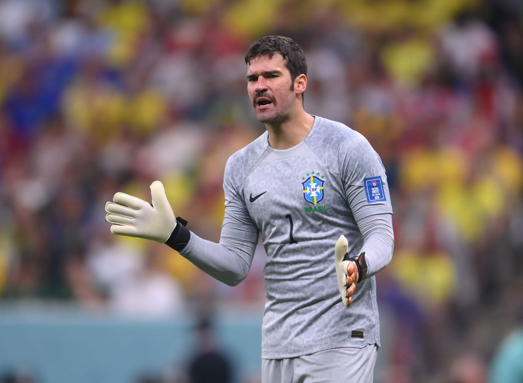Brazil have a secret weapon in the 2022 FIFA World Cup... Alisson Becker’s moustache