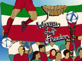 NationalWorld’s latest World Cup mural in association with Talenthouse.