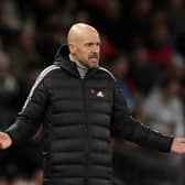 Man Utd boss Erik ten Hag. 