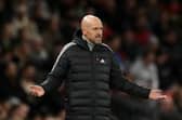 Man Utd boss Erik ten Hag. 