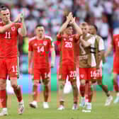  Gareth Bale of Wales applauds fans after the 0-2 loss during the FIFA World Cup Qatar 2022 Group B match between Wales and IR Iran  (Photo by Julian Finney/Getty Images)