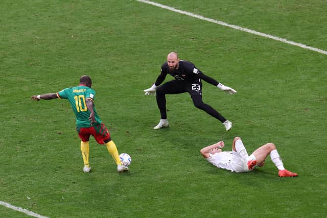 Vincent Aboubakar scores the second (Getty Images)