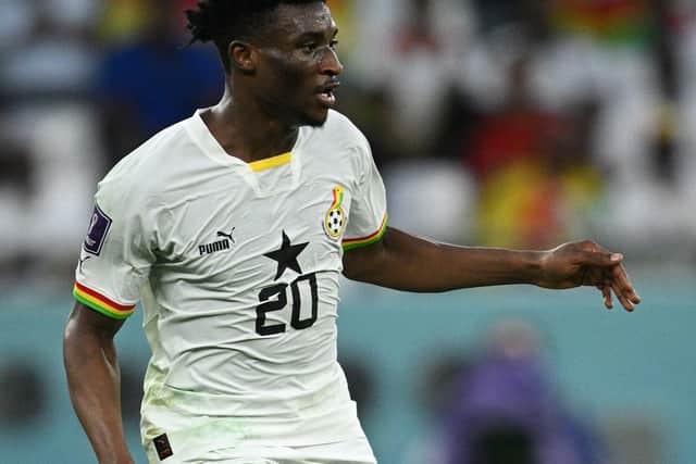 Mohammed Kudus of Ajax and Ghana. Photo: Stuart Franklin/Getty Images