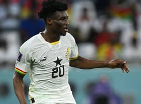 Mohammed Kudus of Ajax and Ghana. Photo: Stuart Franklin/Getty Images