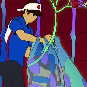 Talenthouse’s mural on Japan for NationalWorld. See article for mural in full.