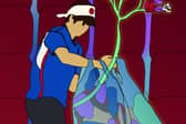 Talenthouse’s mural on Japan for NationalWorld. See article for mural in full.
