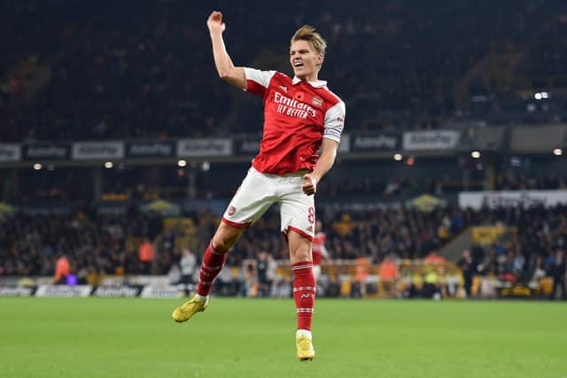 The Norwegian was named Arsenal captain at the start of the season and has so far done a very good job in leading the club to the top of the table.