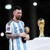 Lionel Messi wins the World Cup.  