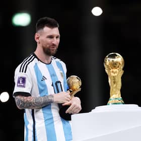Lionel Messi wins the World Cup.  