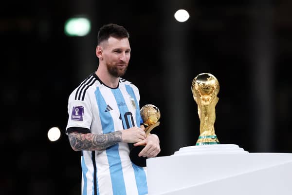 Lionel Messi wins the World Cup.  