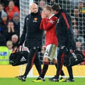 Donny van de Beek is out for the remainder of the season. Credit: Getty.