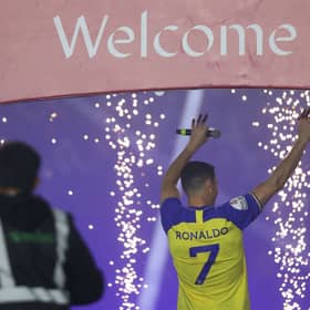 Cristiano Ronaldo in Saudi Arabia. 