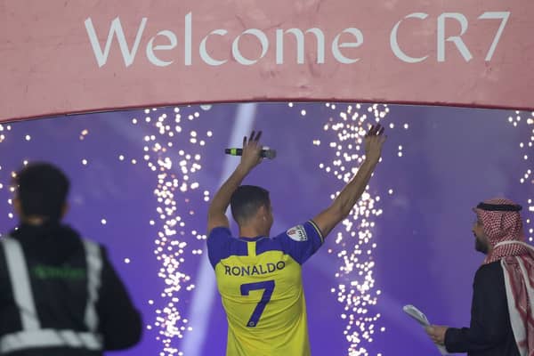 Cristiano Ronaldo in Saudi Arabia. 