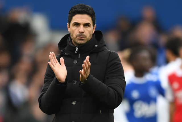 Arsenal manager Mikel Arteta. Picture: Stuart MacFarlane/Arsenal FC via Getty Images)