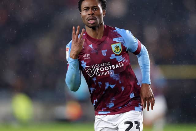 Nathan Tella signals the number of points Burnley seem to pick up every single week