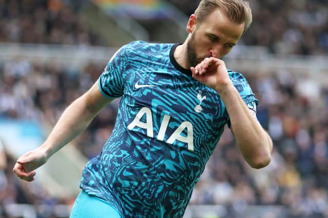 Harry Kane celebrates his goal at St. James’ Park - but how many more will he score for Spurs?