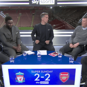 Roy Keane had the studio stitches as he labelled Andy Robertson a ‘big baby’ for protests over an elbow from the linesman not once, not twice, but three times.