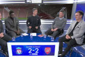 Roy Keane had the studio stitches as he labelled Andy Robertson a ‘big baby’ for protests over an elbow from the linesman not once, not twice, but three times.