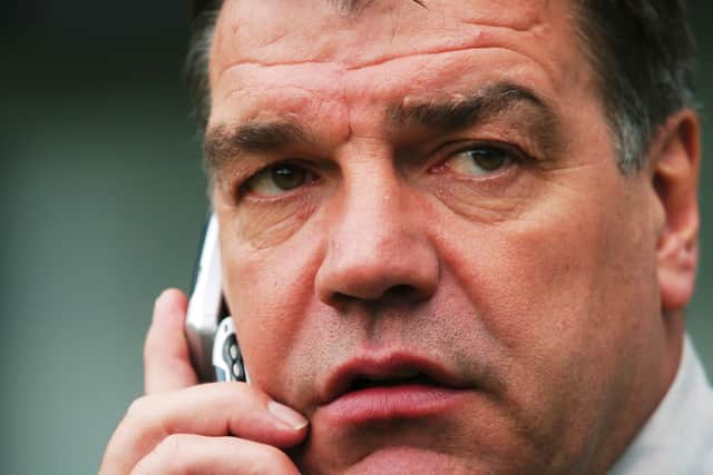 Allardyce in 2005, when Bolton finished just one win away from a Champions League spot