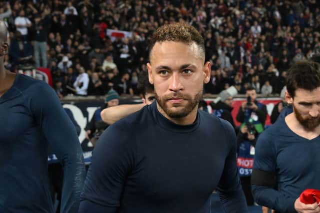 Neymar gearing up for a night out on the Toon.