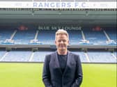 Gordon Ramsay at Ibrox (Image: @RangersFC - Twitter)