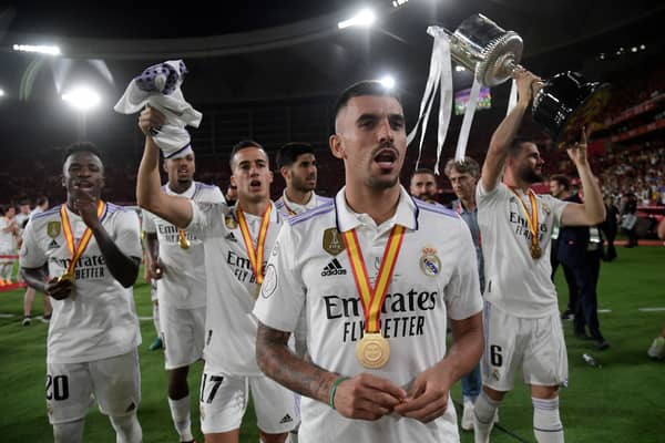 Real Madrid’s Dani Ceballos.  
