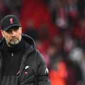 Liverpool manager Jurgen Klopp reacts