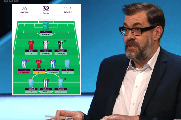 Richard Osman loves fantasy football (Image: BBC / Fantasy Premier League)