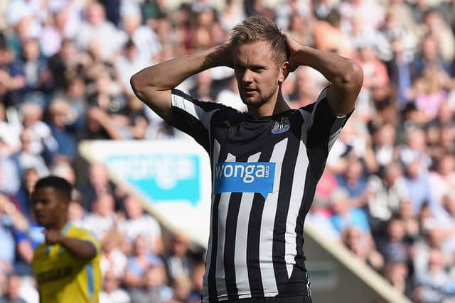 Former Newcastle United midfielder Siem de Jong.