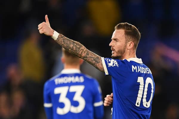 Leicester City's James Maddison.