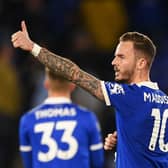 Leicester City's James Maddison.