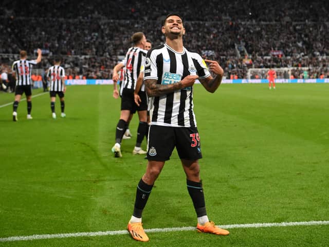 Newcastle United midfielder Bruno Guimaraes. (Photo by Stu Forster/Getty Images)