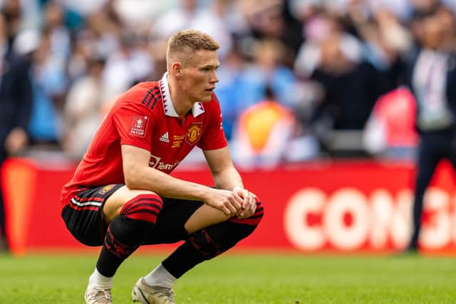 Scott McTominay’s appearance in the FA Cup final could be his 209th and last for United.