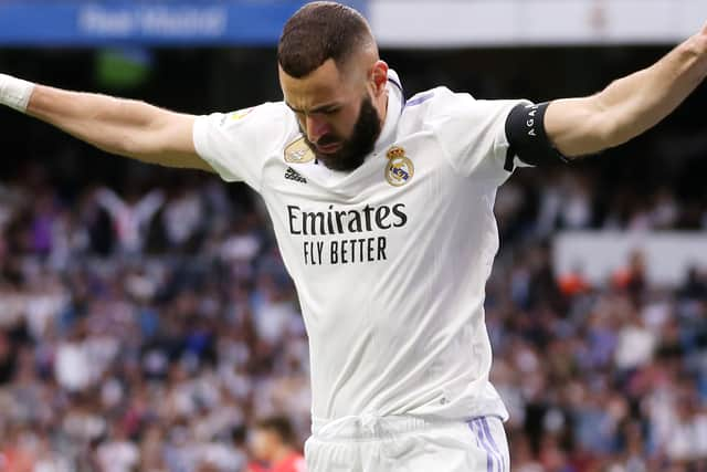 Karim Benzema scored 434 goals in 815 games for Real Madrid.