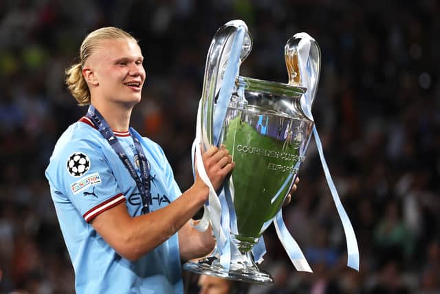 Erling Haaland has said he can keep improving at Manchester City.