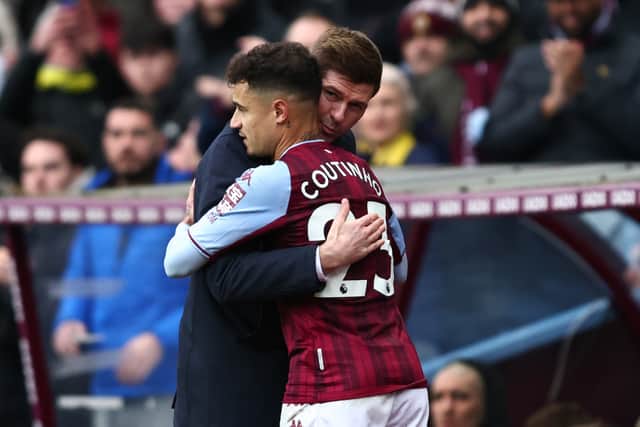 Steven Gerrard and Philippe Coutinho worked together at Aston Villa, and also as teammates at Liverpool.