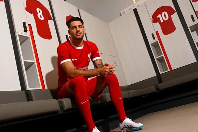 Dominik Szoboszlai. Picture: Andrew Powell/Liverpool FC via Getty Images