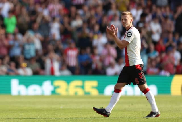 Southampton midfielder James Ward-Prowse. (Photo by ADRIAN DENNIS/AFP via Getty Images)