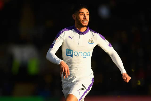 Former Newcastle United left-back Achraf Lazaar. (Photo by Stu Forster/Getty Images)