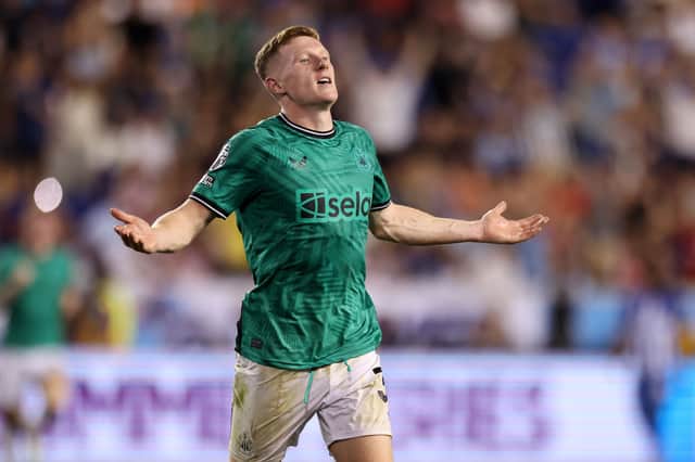 Elliot Anderson's brace secured Newcastle United a win over Brighton.